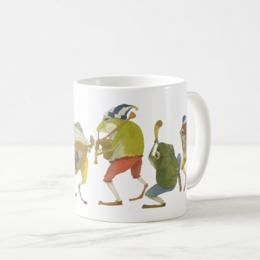Frog band kaffeetasse (VorderseiteRechts)