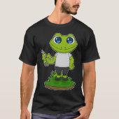 Frog Barber Scissors T-Shirt (Vorderseite)