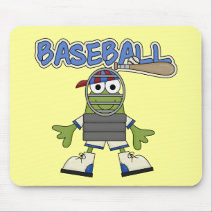 Frog Baseball - Catcher T-Shirts und Geschenke Mousepad