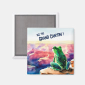 Frog beim Grand Canyon Souvenir Magnet (Vorderseite/Rückseite)