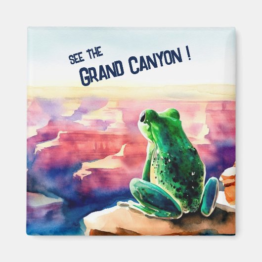 Frog beim Grand Canyon Souvenir Magnet (Vorne)