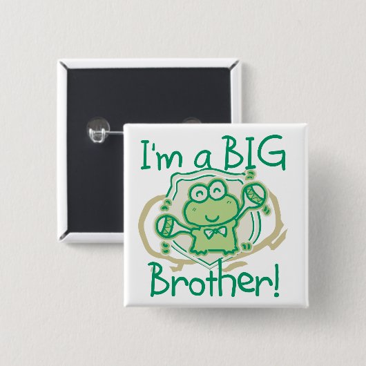 Frog Big Brother Button (Vorne & Hinten)