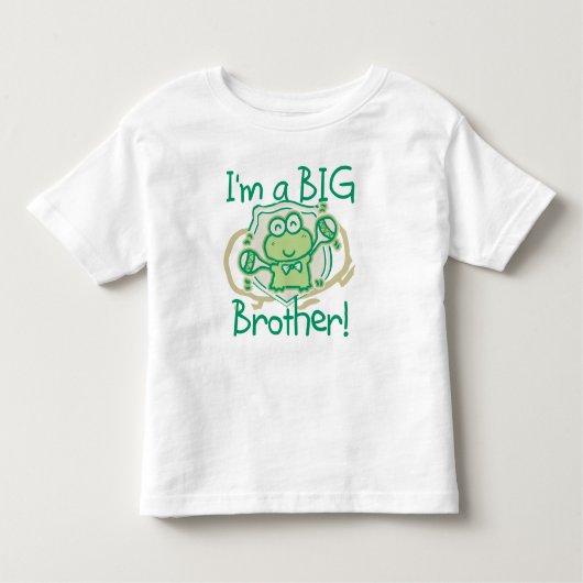 Frog Big Brother Kleinkind T-shirt (Vorderseite)
