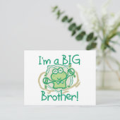 Frog Big Brother Postkarte (Stehend Vorderseite)