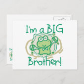 Frog Big Brother Postkarte (Vorne/Hinten)