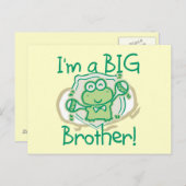 Frog Big Brother Postkarte (Vorne/Hinten)