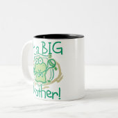 Frog Big Brother Zweifarbige Tasse (Vorderseite Links)