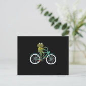 Frog Biking Bike Bike Race BMX MTB Geschenk Postkarte (Stehend Vorderseite)
