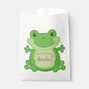 Frog Birthday Party Geschenktütchen