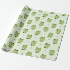 Frog Boba Geschenkpapier