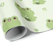 Frog Boba Geschenkpapier (Rolleneckpunkt)