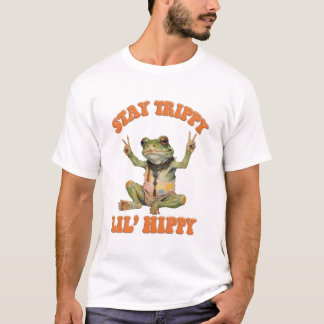 Frog Boho Hippie benutzerdefinierte personalisiert T-Shirt