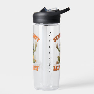 Frog Boho Hippie benutzerdefinierte personalisiert Trinkflasche