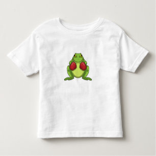 Frog Boxer Boxing Gloves Kleinkind T-shirt