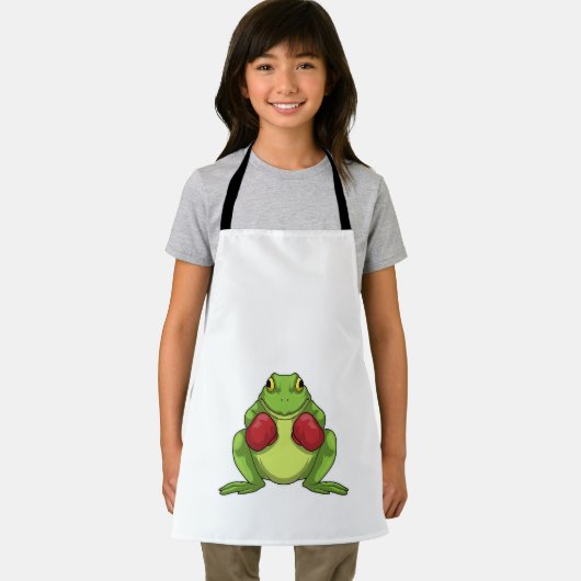 Frog Boxer Boxing Gloves Schürze (Insitu)