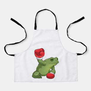 Frog Boxer Boxing Gloves Schürze