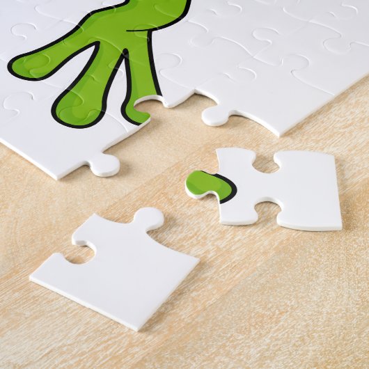 Frog Boxing Boxer Boxhandschuhe Puzzle (Seite)