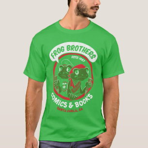 Frog Brothers Comics Bücher Vintage 80er Vampir Ho T-Shirt