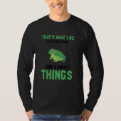 Frog Catching For Bullfrog Hunter and Frog Catcher T-Shirt (Vorderseite)