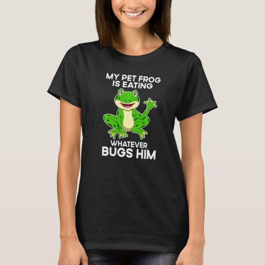 Frog Catching ' Toad Hunting For A Bullfrog Hunter T-Shirt (Vorderseite)
