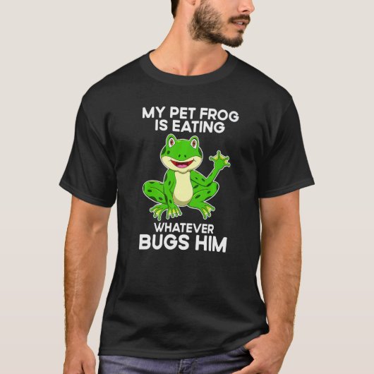 Frog Catching ' Toad Hunting For A Bullfrog Hunter T-Shirt (Vorderseite)