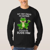Frog Catching ' Toad Hunting For A Bullfrog Hunter T-Shirt (Vorderseite)