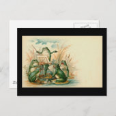 "Frog Chorus" Postkarte (Vorne/Hinten)