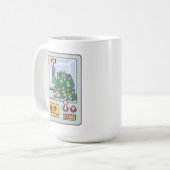 FROG CLAW MACHINE GAME KAFFEETASSE (Vorderseite Links)