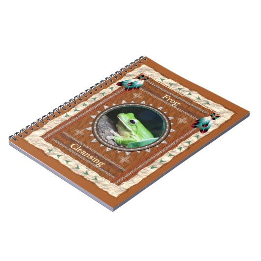 Frog - Cleansing Notebook 80-Seiten Notizblock (Linke Seite)
