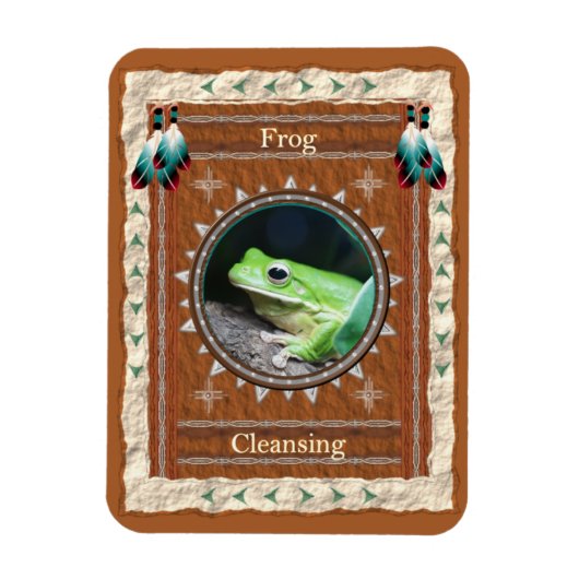 Frog - Cleansing Vinyl Flexi Magnet (Vertikal)