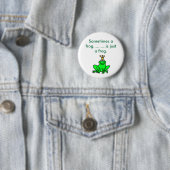 frog_clipart_prince, manchmal ein Frosch Button (Beispiel)