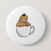 Frog Coffee Coffee Bean Button (Vorderseite)