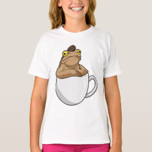 Frog Coffee Coffee Bean T-Shirt