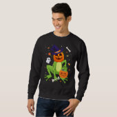 Frog Costume Toad Kids Cute Frog Halloween Sweatshirt (Vorne ganz)