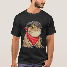 Frog Cowboy Cowboy-Hut T-Shirt