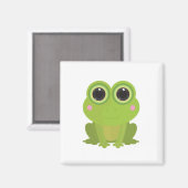 Frog Cutout Magnet (Vorderseite/Rückseite)