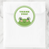 Frog danke dir Sticker (Tasche)