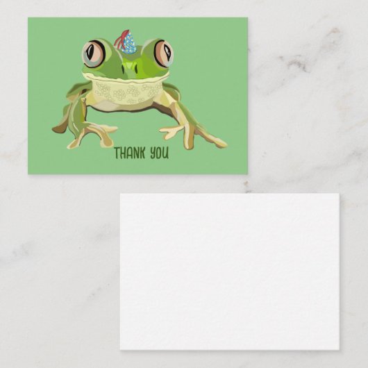 Frog Danke, Karten (Vorne/Hinten)