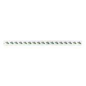 Frog Dashing on Lily Pad Weihnachten Satinband (Vorderseite)