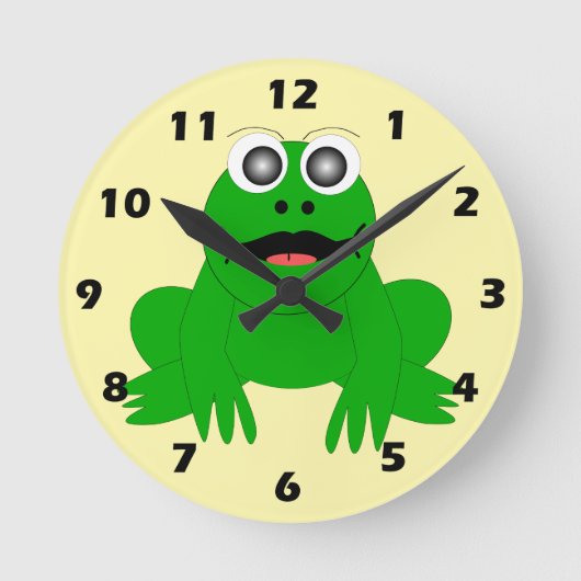 Frog Design Runde Wanduhr (Vorderseite)