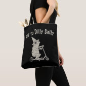 Frog Dilly Dallying Born To Dilly Dally Silly Meme Tasche (Von Nahem)