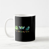 Frog Dragonfly Niedliche Kinder Tierfreunde Kaffeetasse (Links)