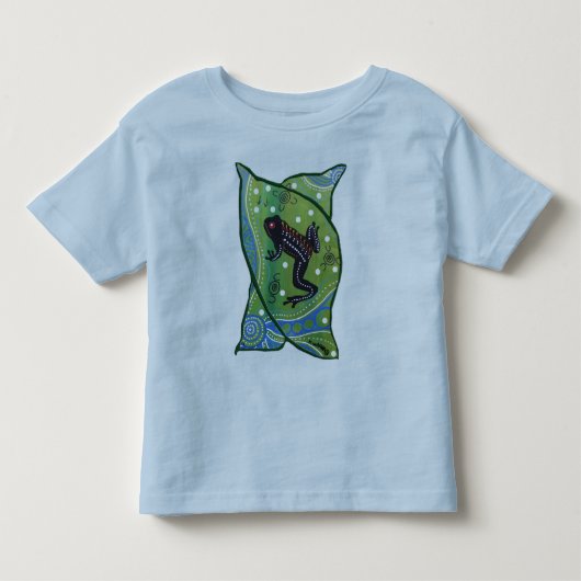 Frog Dreaming Kleinkind T-shirt (Vorderseite)