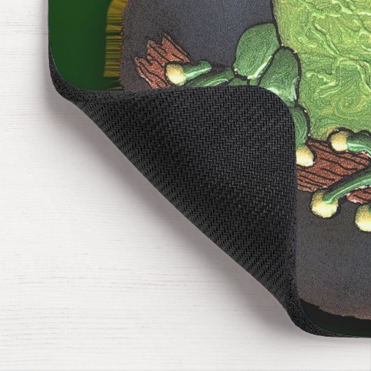 FROG DREAMS Niedlich Froschmalerei Mousepad (Ecke)