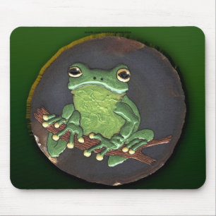 FROG DREAMS Niedlich Froschmalerei Mousepad