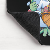 Frog Dressed As Easter Bunny With Eggs  Mousepad (Ecke)