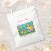 FROG & DUCK PRINCE, EASTER EGG FAVOR BAGS Weiß Geschenktütchen (Ausgeschnitten)