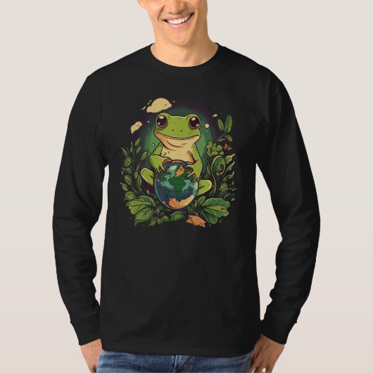 Frog Earth Day T-Shirt (Vorderseite)
