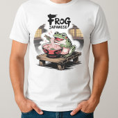 Frog Eating Ramen Kawaii Neko japanische Noodles T-Shirt