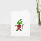 Frog Elf Dankeskarte (Vorderseite)
